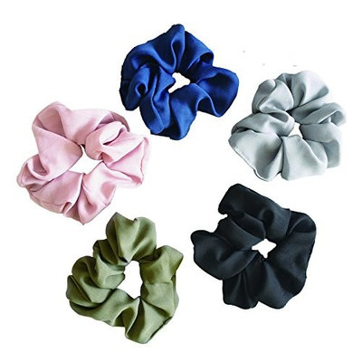 Hair Scrunchies Elastic Hair Bands Ponytail Hair Ties Holder Hair Accessories For Girs, Women