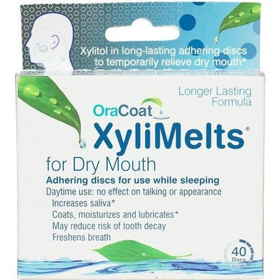 Oracoat - XyliMelts - Dry Mouth - Regular - 40 Count - Mild Mint