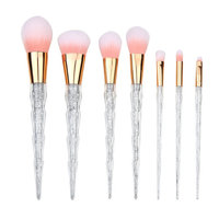7Pcs Pro Makeup Cosmetic Brushes Set Powder Foundation Eyeshadow Lip Brush