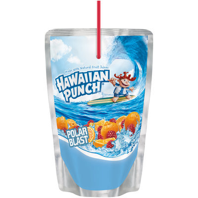Hawaiian Punch Polar Blast Pouches
