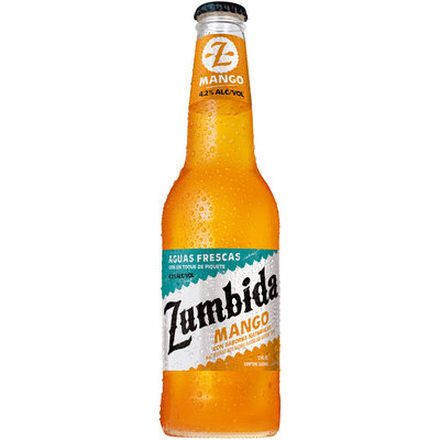 Zumbida Mango Aguas Frescas 12 fl. oz. Glass Bottle