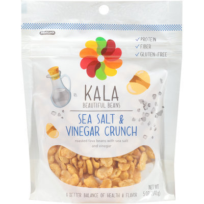 Kala Beautiful Beans Sea Salt & Vinegar Crunch 5 oz. Bag