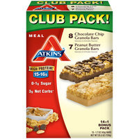 Atkins™ Chocolate Chip/Peanut Butter Granola Bars 15-1.7 oz. Packs