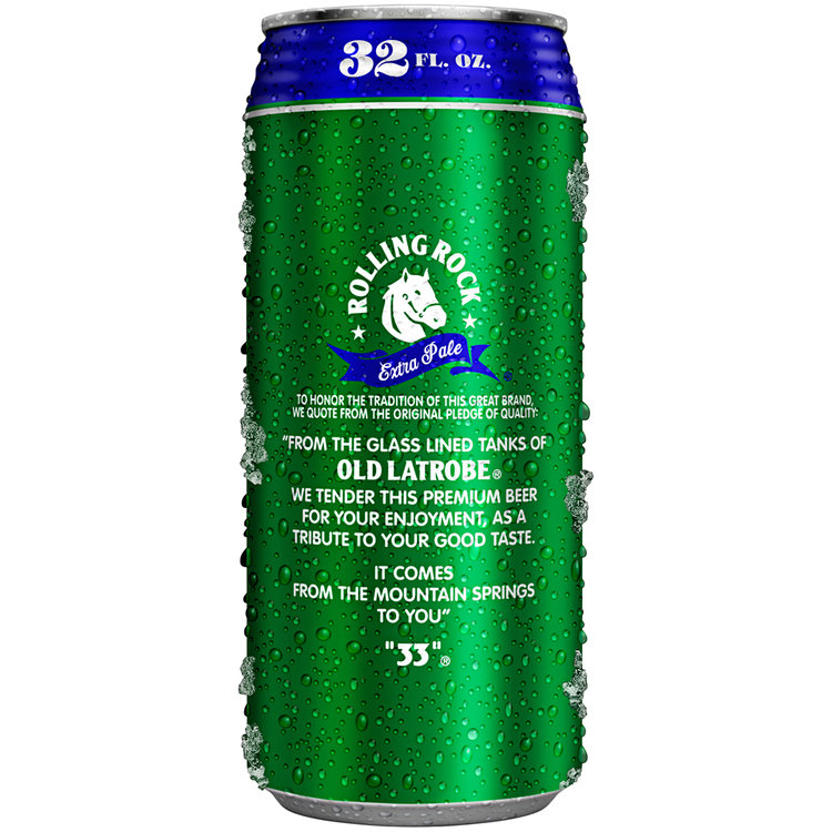 Rolling Rock® Extra Pale Premium Beer 32 fl. oz. Can Reviews 2019