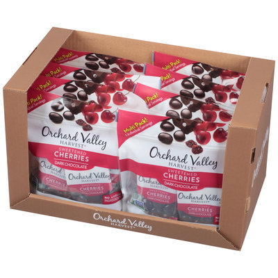 Orchard Valley Harvest® Dark Chocolate Sweetened Cherries 8-1 oz. Bags