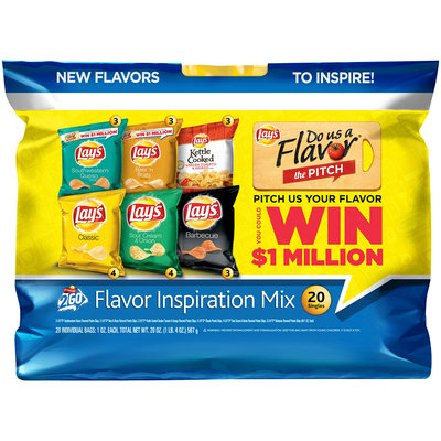 Frito-Lay 2Go™ Flavor Inspiration Mix Potato Chip Variety Pack 20-1 oz. Bags