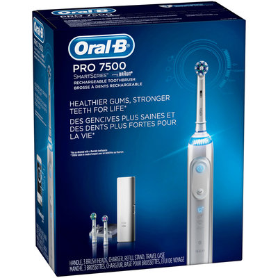 Oral-B® Pro 7500 SmartSeries™ Rechargeable Toothbrush 7 pc Box