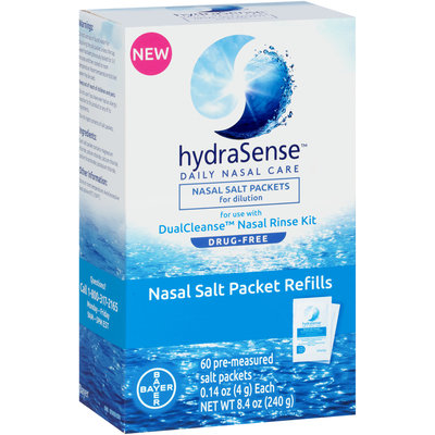 HydraSense® Nasal Salt Packet Refills 8.4 oz. Box