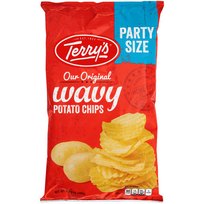 Terry’s® Our Original Wavy Potato Chips 15.75 oz. Bag