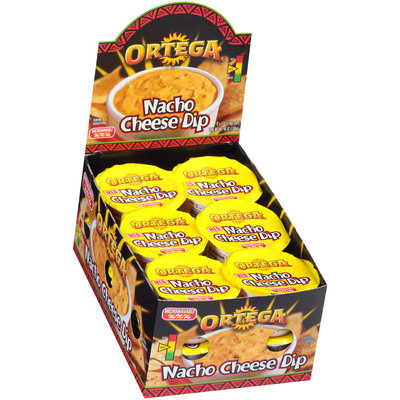 Ortega® Medium Nacho Cheese Dip 12-4 oz. Microcups