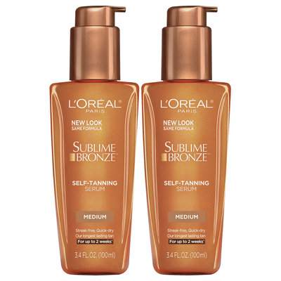 L'Oreal® Paris Sublime Bronze™ Medium Self-Tanning Serum 2-3.4 fl. oz. Pumps