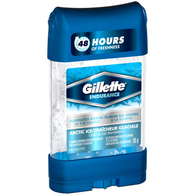 Gillette® Endurance Arctic Ice Clear Gel Anti-Perspirant/Deodorant 85g Stick