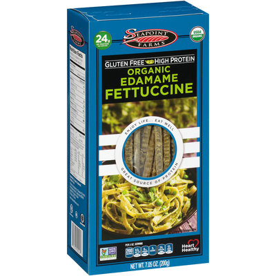 Seapoint Farms Organic Edamame Fettuccine 7.05 oz. Box