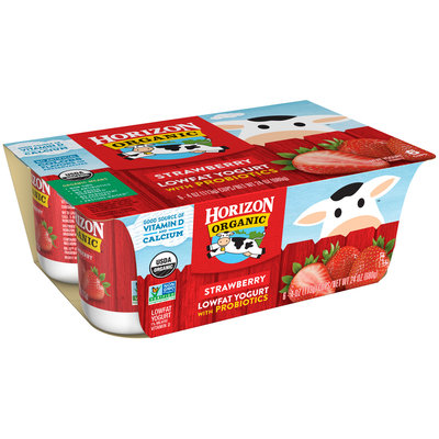 Horizon Strawberry Lowfat Yogurt