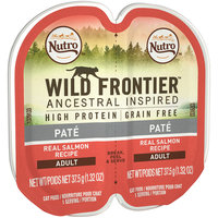 Nutro™ Wild Frontier™ Ancestral Inspired Pate Real Salmon Recipe Adult Cat Food 2-1.32 oz. Trays