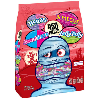 NESTLE Halloween Candy All Treats No Tricks Assorted Sugar 450 pieces, 111.2 oz Bag