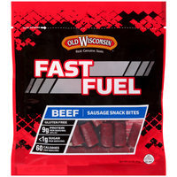 Old Wisconsin® Fast Fuel Beef Sausage Snack Bites 3.5 oz. Bag