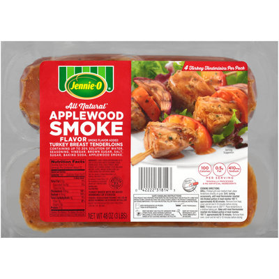 Jennie-O® Applewood Smoke Flavor Turkey Breast Tenderloin 48 oz. Pack