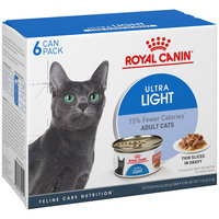 Royal Canin® Ultra Light Thin Slices in Gravy Wet Cat Food 6-3 oz. Cans