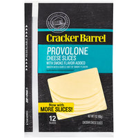 Cracker Barrel Provolone Cheese Slices 12 ct ZIP-PAK®