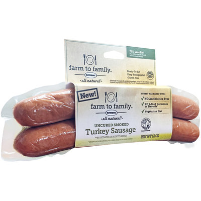 Butterball® Farm to Family™ All Natural Uncured Smoked Turkey Sausage 12 oz. Pack