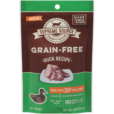 Supreme Source® Grain-Free Duck Recipe Cat Treats 3 oz. Bag