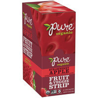 Pure Organic Strawberry Apple Fruit & Veggie Strip 24-0.49 oz. Strips