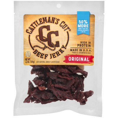Cattleman's Cut® Original Beef Jerky 4.3 oz. Pouch