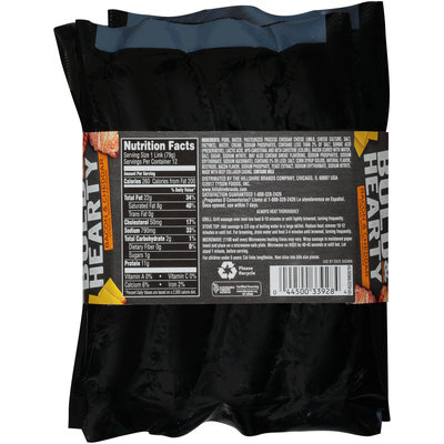 Hillshire Farm™ Bold & Hearty Bacon & Cheddar Cheese Smoked Sausage 33.6 oz. Pack