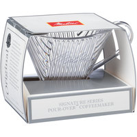 Melitta® Signature Series Plastic Translucent White 1-Cup Pour-Over™ Coffeemaker