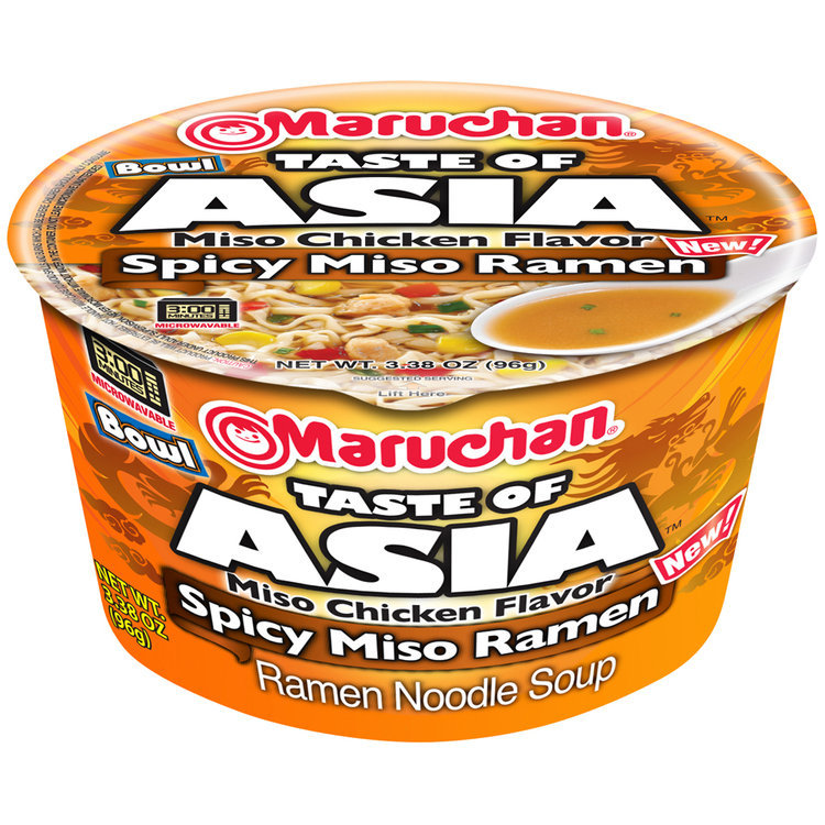 Maruchan Taste of Asia™ Spicy Miso Ramen Noodle Soup Bowl Reviews 2019