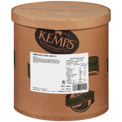 Kemps® New York Vanilla Ice Cream 3 gal. Tub