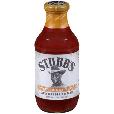 Stubb's® Sweet Honey & Spice Legendary Bar-B-Q Sauce 18 oz. Bottle