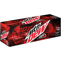 Mtn Dew® Code Red® Soda 12-12 fl. o.z Cans