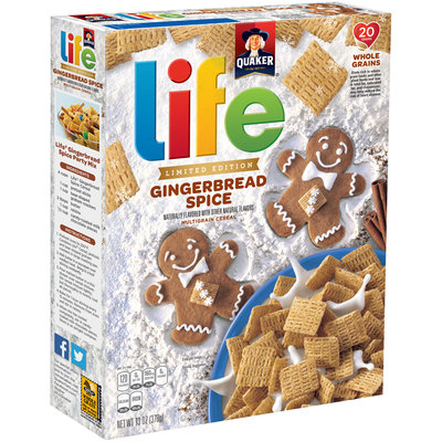 Quaker® Life Gingerbread Spice Multigrain Cereal