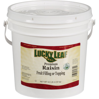 Lucky Leaf® Premium Raisin Fruit Filling or Topping 9.5 lb. Pail