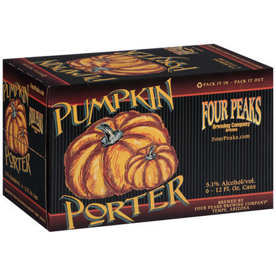 Four Peaks Brewing Company® Pumpkin Porter Beer 6-12 fl. oz. Cans