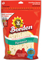 Borden® Natural Finely Shredded Parmesan Cheese 5 oz. Stand up Bag