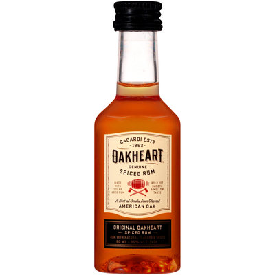 Bacardi® Oakheart® Original Genuine Spiced Rum 50mL