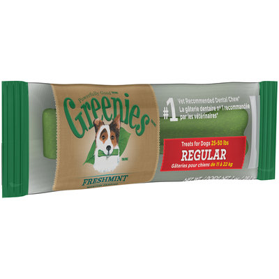 Greenies™ Freshmint Regular Dog Treat 1 oz. Wrapper