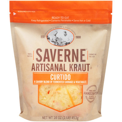 Saverne® Artisanal Curtido Kraut 16 oz. Pouch