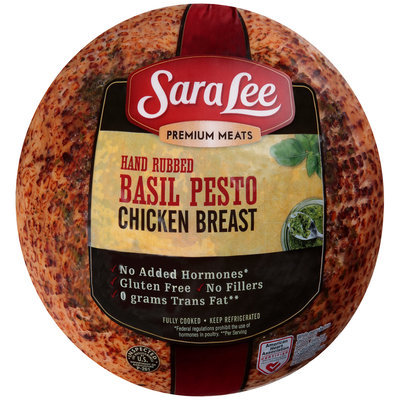 Sara Lee® Premium Meats Hand Rubbed Basil Pesto Chicken Breast