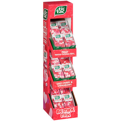 Tic Tac Be Mine Wild Cherry & Strawberry Mix Mints
