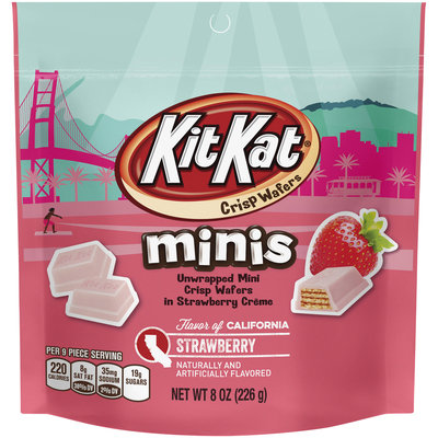 KIT KAT® Minis Strawberry 8 oz. Pouch