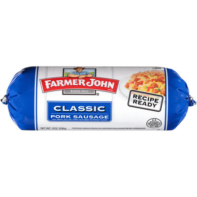 Farmer John Classic Pork Sausage 12 oz. Chub