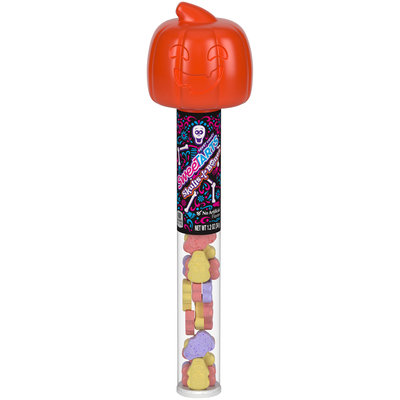SWEETARTS Skulls & Bones Halloween Candy Tube 1.2 oz