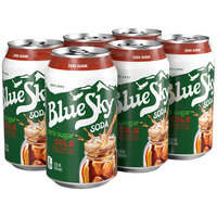 Blue Sky® Zero Sugar Cola Soda 6-12 fl. oz. Cans