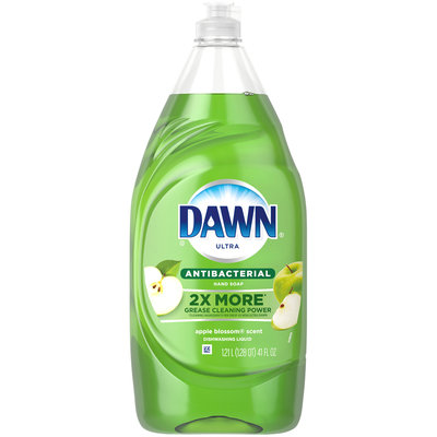 Dawn Ultra Antibacterial Dishwashing Liquid, Apple Blossom, 41 fl oz