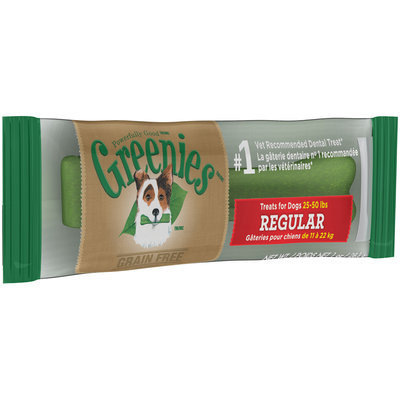 Greenies™ Grain Free Regular Dog Treat 1 oz. Wrapper