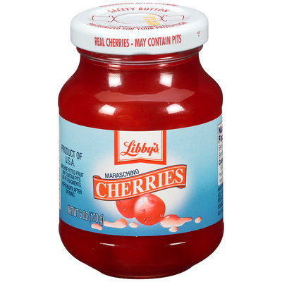 Libby's® Maraschino Cherries 6 oz. Jar